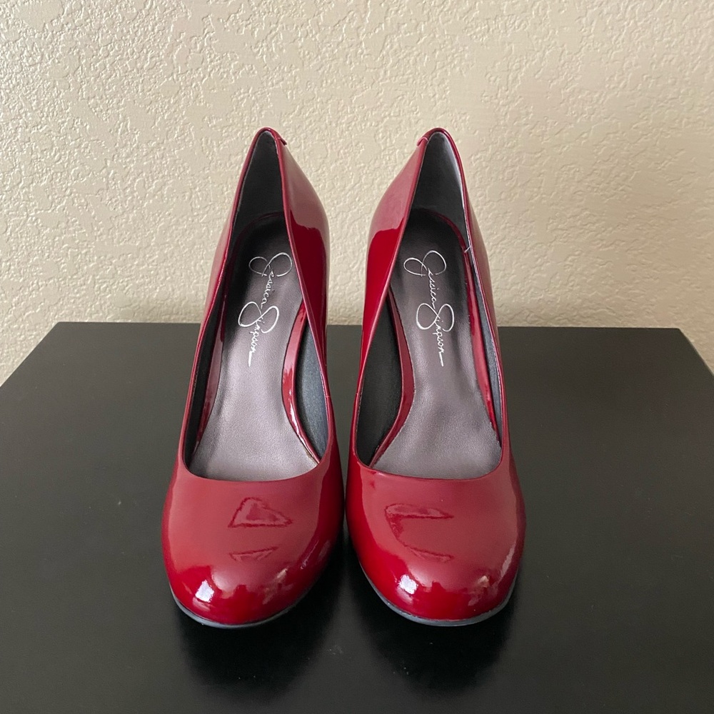 Jessica Simpson Red High Heels Stiletto
